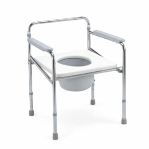 Chaise Garde-Robe Fixe et Pliante en Inox