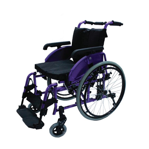 Fauteuil roulant en aluminium confortable