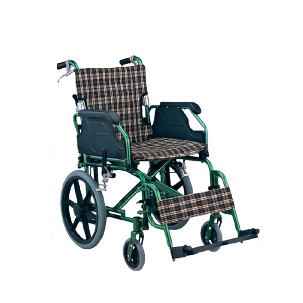 fauteuil roulant en aluminium roues arrière petites