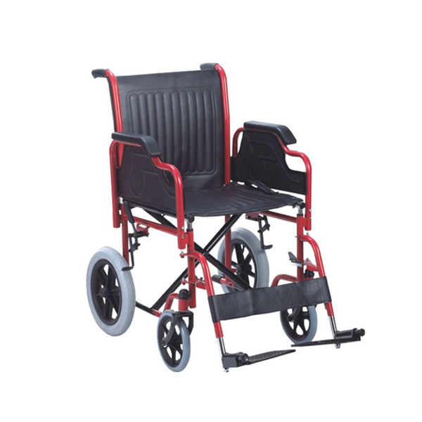 Fauteuil roulant en tube d’acier