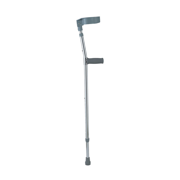 Canne anglaise 2 reg avec articulation /paire