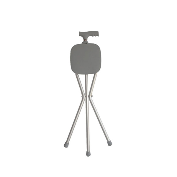 Canne siège pliable