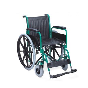 Fauteuil roulant en métal