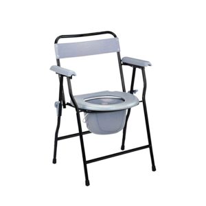Chaise pot pliable noire