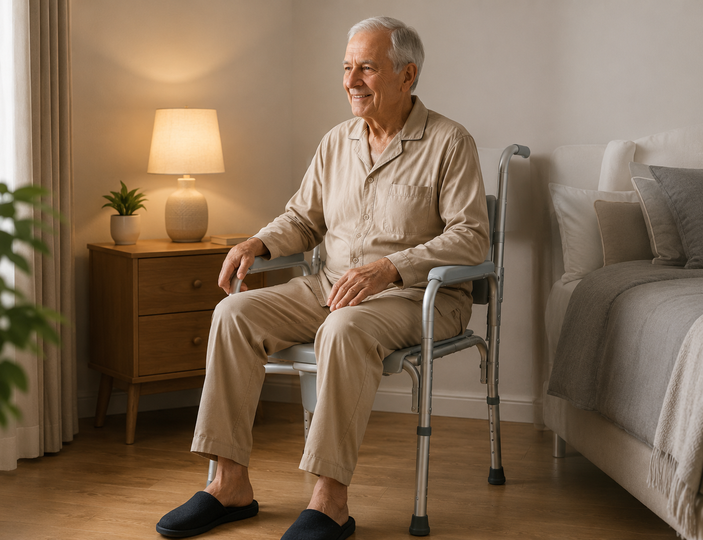 Chaise garde-robe médicale