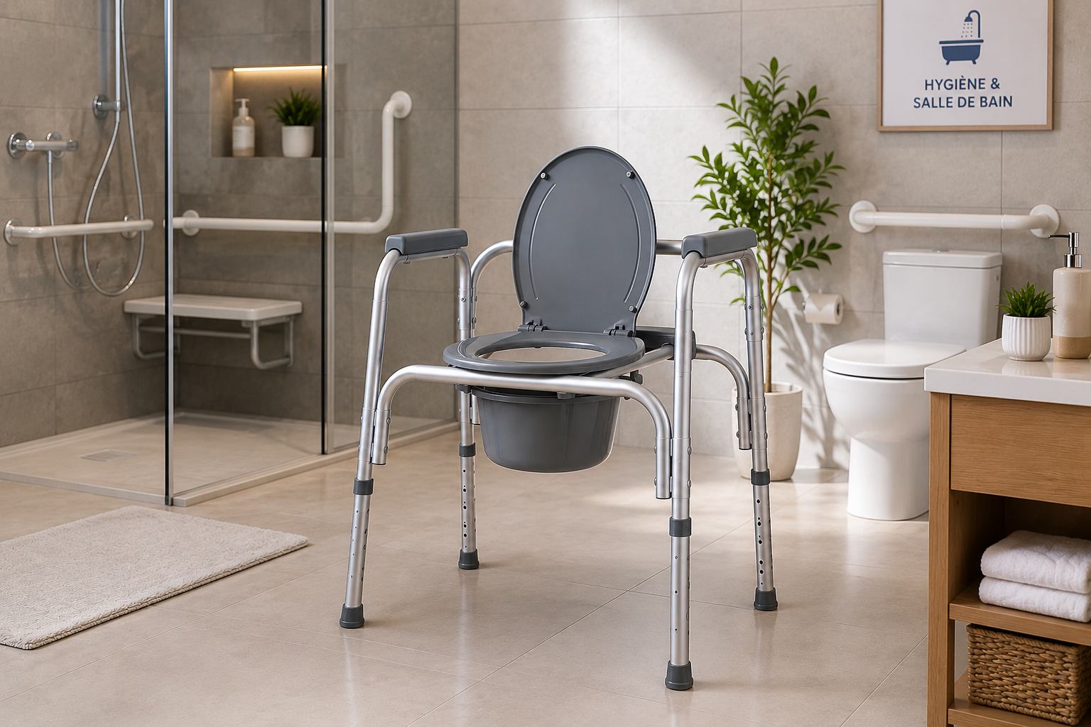 Hygiène salle de bain médicale
