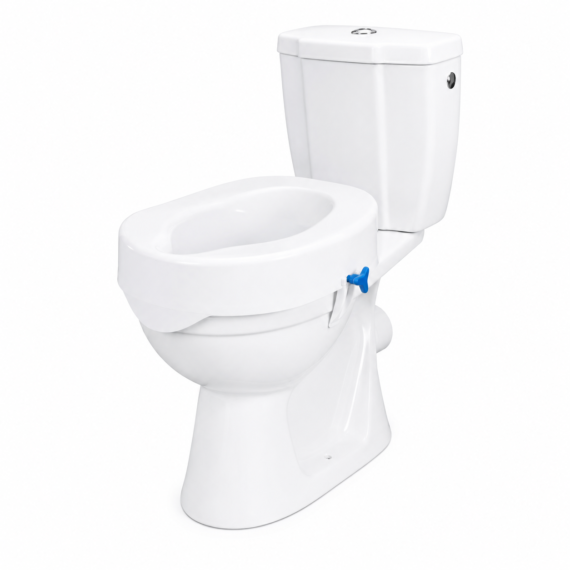 Rehausseur WC avec couvercle – Hauteur 10 cm – Rehotec