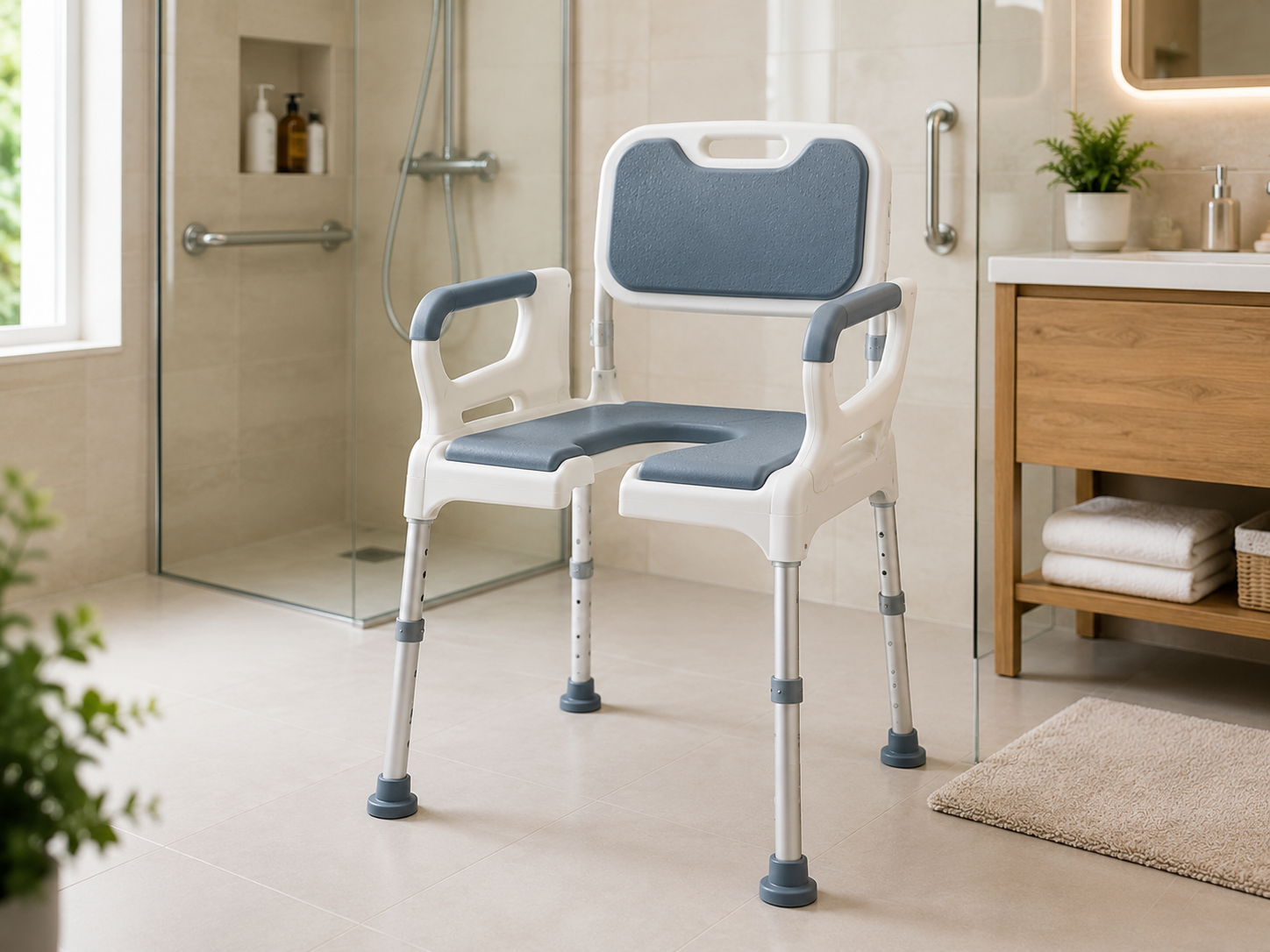 Chaise de douche confort premium Oxymedic Maroc