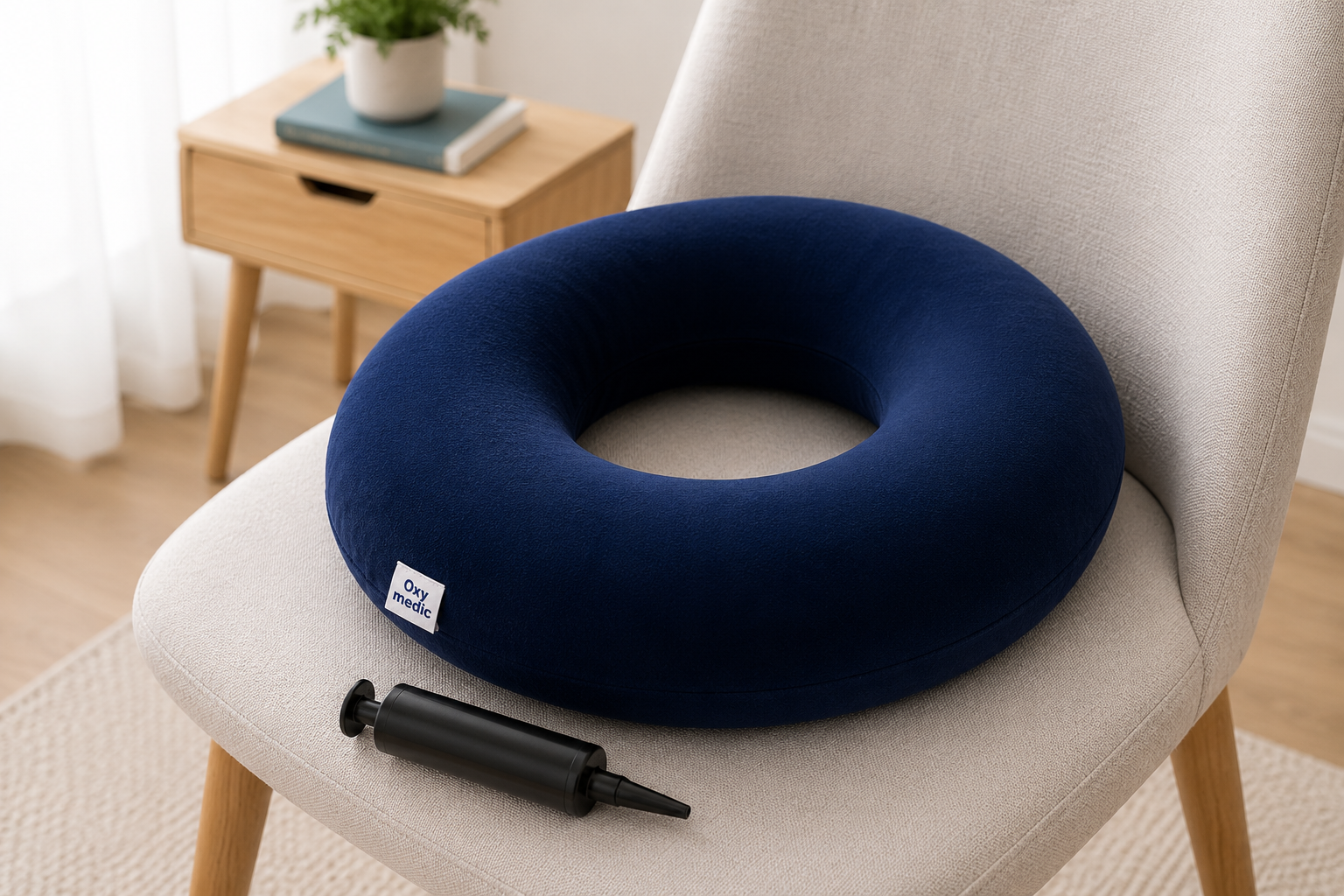 Coussin à air gonflable utilisé à domicile au Maroc