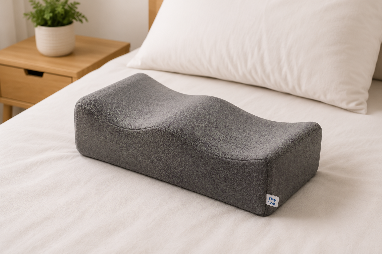 Coussin de positionnement orthopédique utilisé à domicile au Maroc