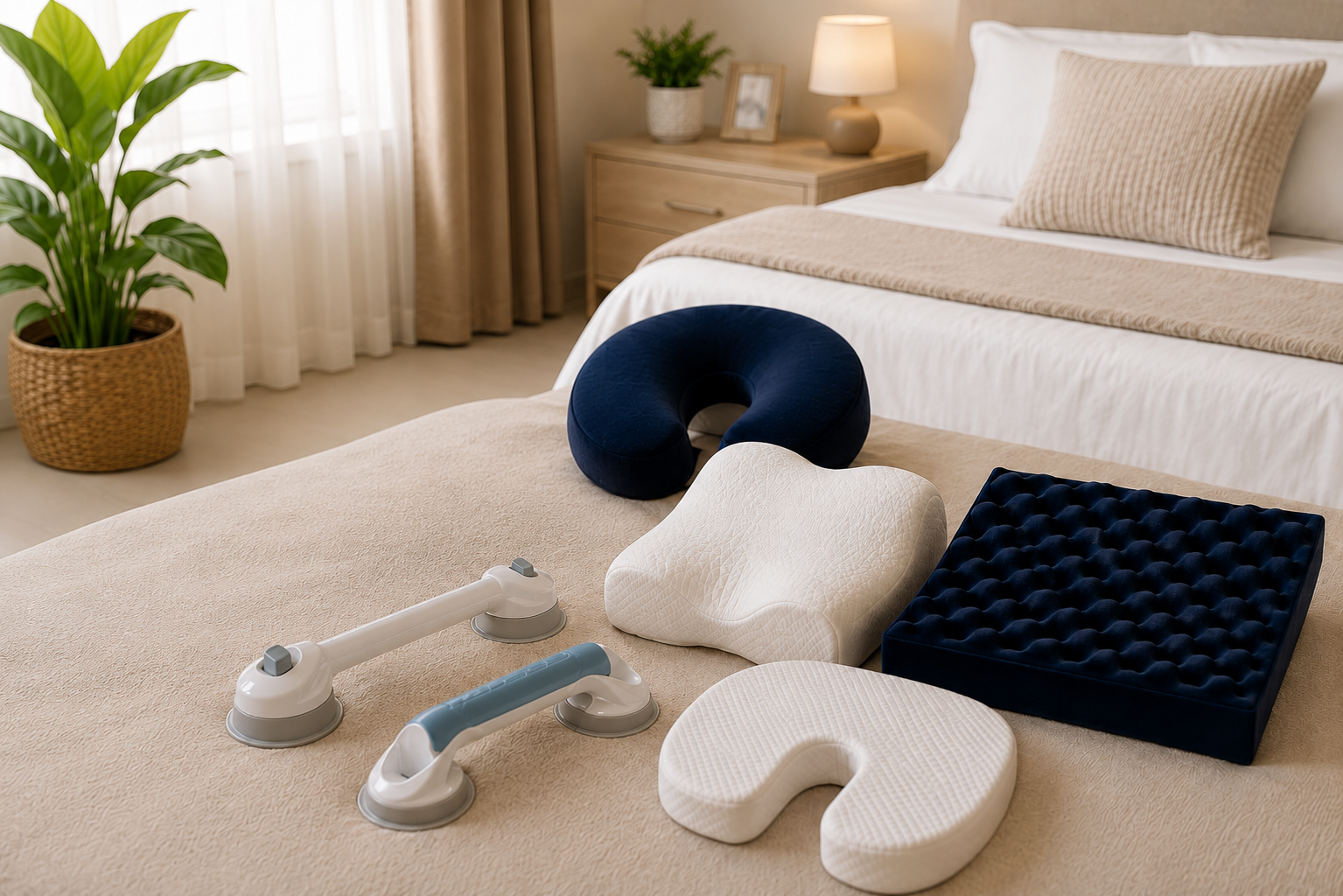 Coussins ergonomiques et accessoires de confort pour la prévention des escarres au Maroc