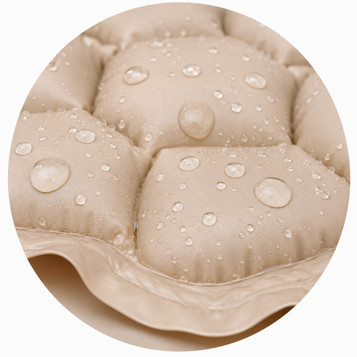 Housse résistante et imperméable du matelas anti-escarres à air