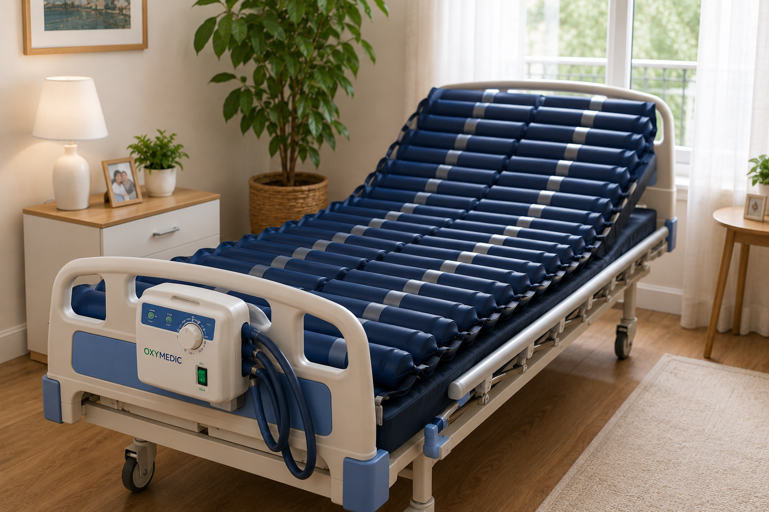 Matelas à air anti-escarres à domicile au Maroc