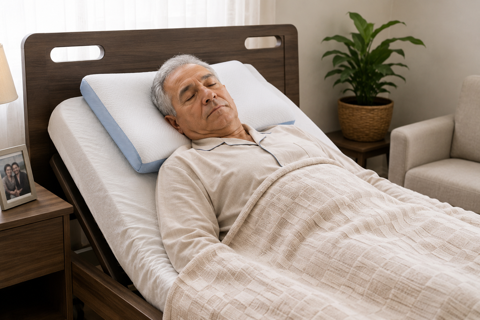 Oreiller médical confortable pour le maintien à domicile au Maroc