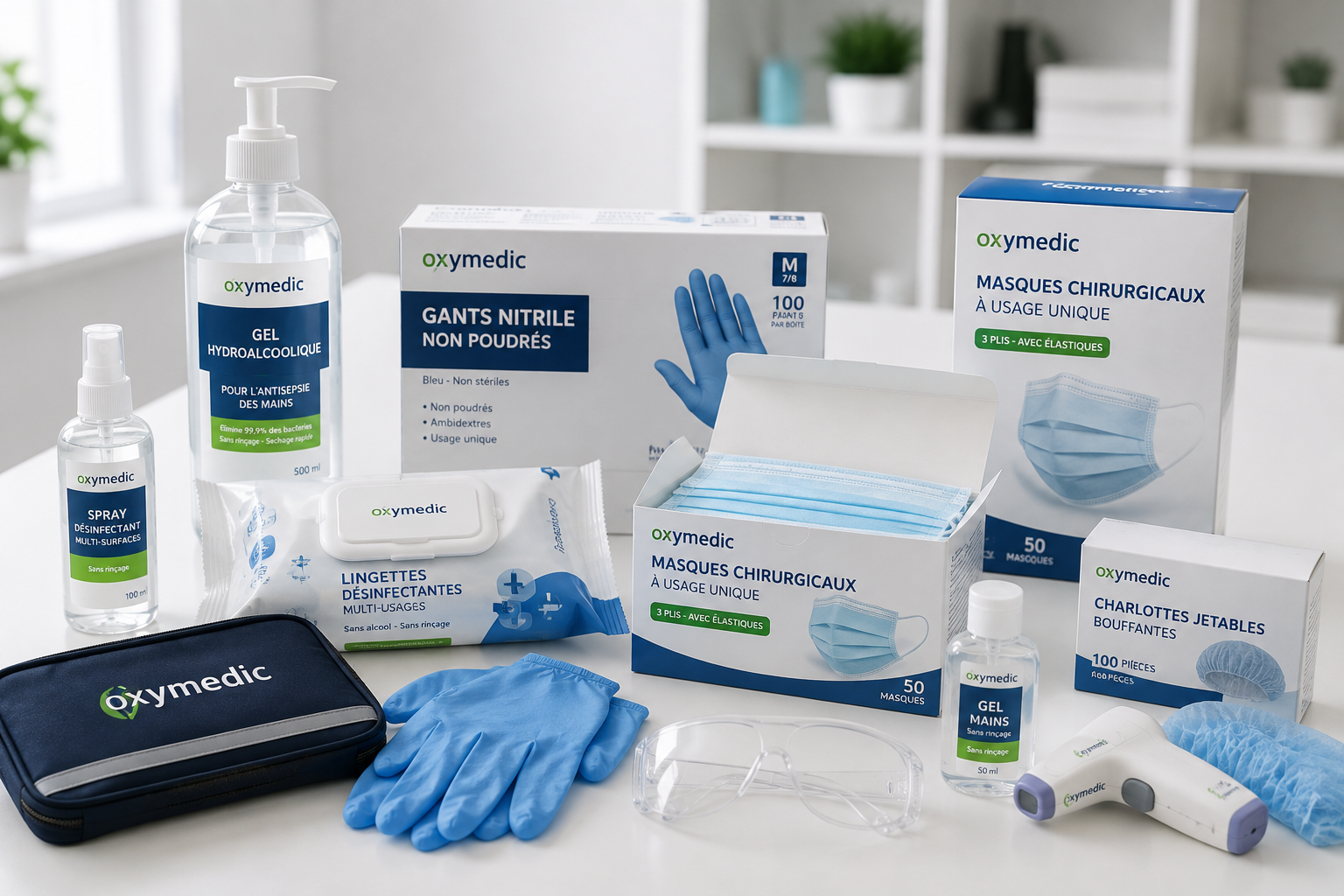 Produits d'hygiène et de protection pour étudiants en santé au Maroc